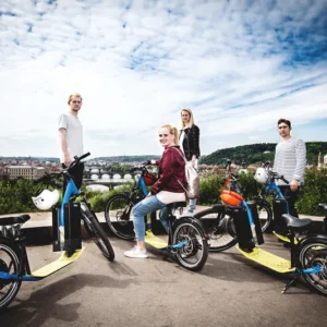 Projížďka Prahou na velké elektrokoloběžce