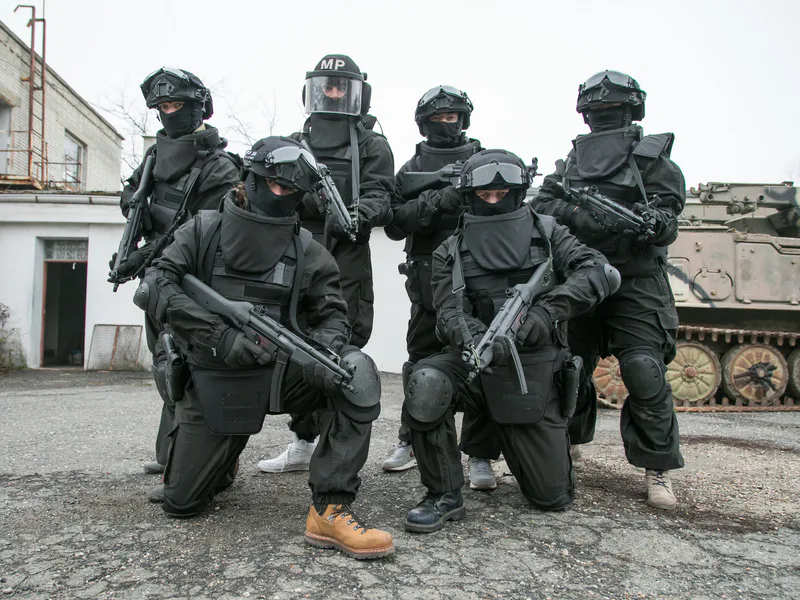 S.W.A.T. trénink + akční střelba